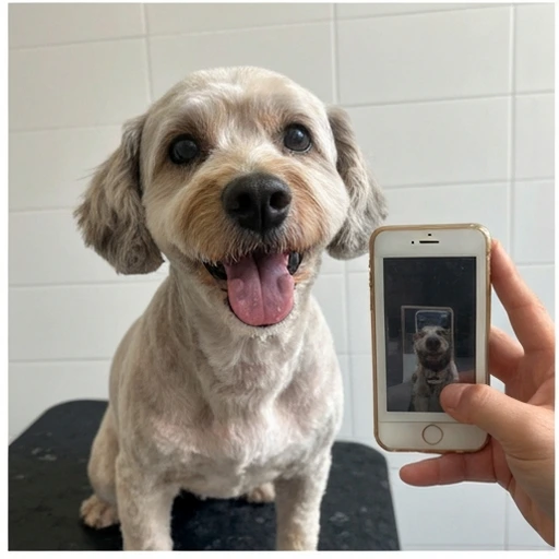 Great Dane in a family setting